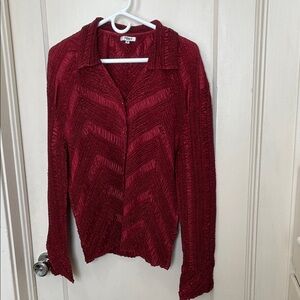 Rare!  Groovy vintage flair blouse